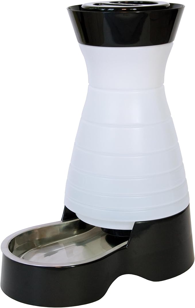 PetSafe Healthy Pet Water Station - Small, 64 oz Capacity - Gravity Pet Water Fountain, Automatic Cat Water Fountain, Dog Water Fountain, Water Dispenser - Removable Stainless Steel Bowl Included — image 1