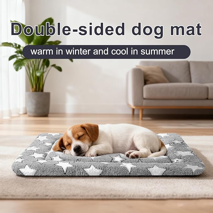 Dog Bed Mat – Soft & Comfortable Dog Kennel Pad for Crate – Durable Crate Bed & Mat for Dogs & Cats – Ideal for Crate, Kennel, and Home Use — image 3