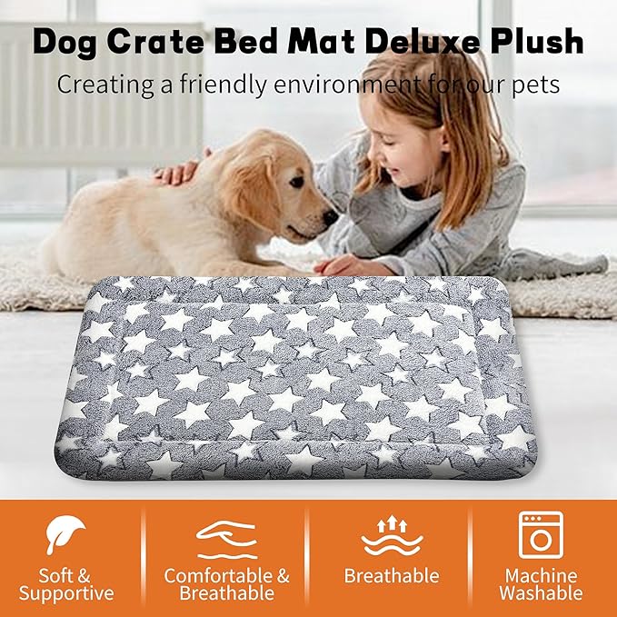 Dog Bed Mat – Soft & Comfortable Dog Kennel Pad for Crate – Durable Crate Bed & Mat for Dogs & Cats – Ideal for Crate, Kennel, and Home Use — image 5