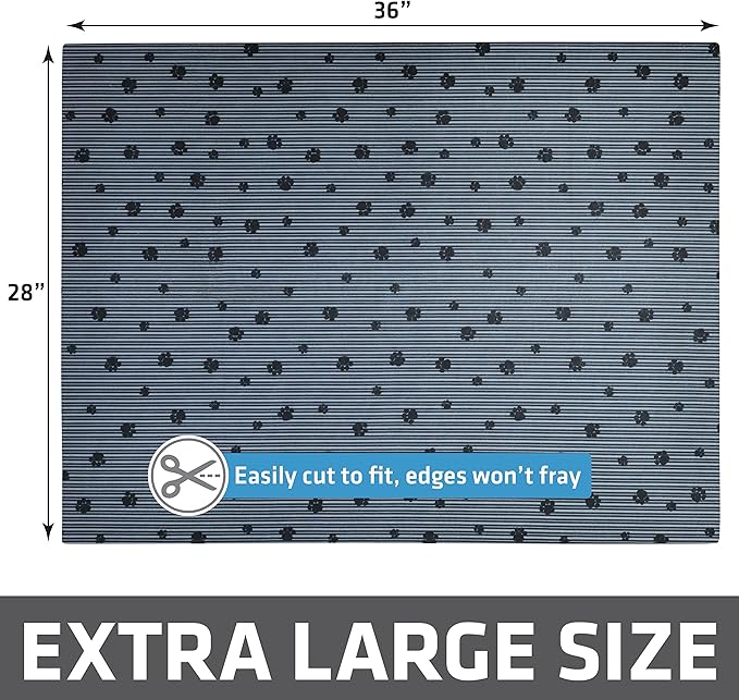 Drymate Cat Litter Box Mat, Litter Trapping Mat, Waterproof, Urine-Proof, Absorbent, Machine Washable, Soft on Paws, Contains Mess, Protects Floors, Kitten Supplies, Dark Grey, 28x36 XL — image 6