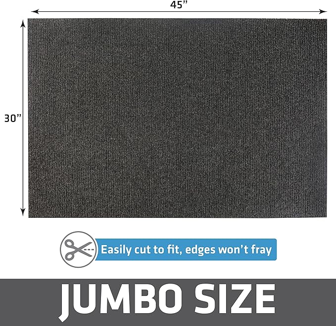 Drymate Cat Litter Box Mat, Litter Trapping Mat, Waterproof, Urine-Proof, Absorbent, Machine Washable, Soft on Paws, Contains Mess, Protects Floors, Kitten Supplies, Charcoal, 30x45 Jumbo XXL — image 6