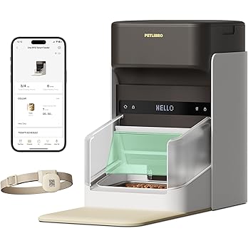 PETLIBRO RFID Automatic Cat Feeder, Collar Tag-Activated Personalized Meals, 5G&2.4G Wi-Fi Programmable Cat Food Dispenser with Cats Recognition & Diet Tracking for Multi-Pet Homes and Different Diets — image 7