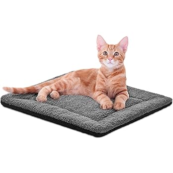 K&H PET PRODUCTS Self-Warming Cat Bed Pad, Self Heating Pad for Outdoor Cat Houses, Warming Mat for Indoor Pet Beds & Furniture, Reversible Blanket, Machine Washable - Small 21 X 17in Gray/ Black — image 7