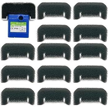 4/12/16 Pack Cat Water Fountain Filters, Cirfifth Triple Filtration System Pet Cat Fountain Filter Replacement for 84oz/2.5L Automatic Cat Fountain (12 Pack) — image 8