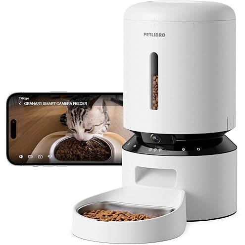 PETLIBRO Automatic Cat Feeder, 5G WiFi Automatic Dog Food Dispenser with Freshness Preservation, 5L Timed Pet Feeder with Low Food Sensor, Up to 10 Meals Per Day, Granary Black — image 9