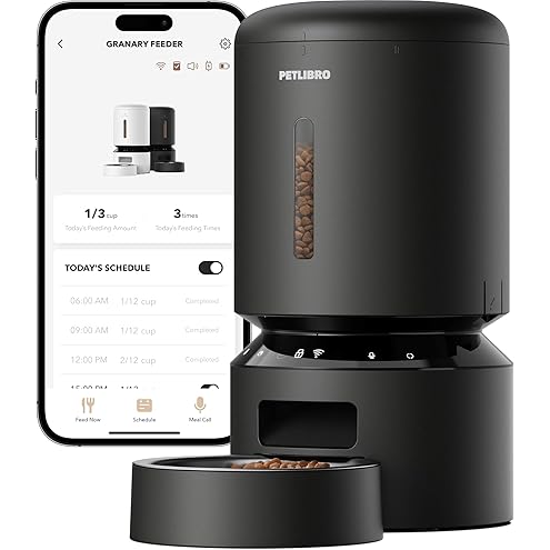 PETLIBRO Automatic Cat Feeder – 3L Programmable Pet Food Dispenser with Airtight Storage, Timed Portion Control, Voice Meal Call & Dual Power Supply, Clog-Free Healthy Feeding for Cats & Small Dogs — image 9