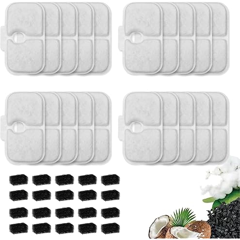 PETLIBRO Replacement Filters for Dockstream Cat Water Fountain PLWF106/PLWF116/PLWF115/PLWF105/PLWF005, 4 Months Set of Replacement Filters for Ultra Quiet Cat Fountain, 8 Count for Pet Water Fountain — image 10
