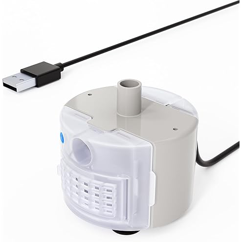 Cat Water Fountain Stainless Steel: 108oz/3.2L Cat Fountain for Drinking - Pet Water Fountain Inside - Automatic Dog Watering Dispenser Bowl - Pet Feeding & Watering Supplies - Water Level Window — image 10
