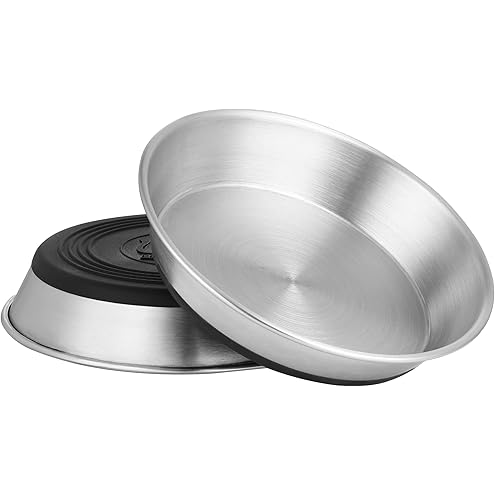 PEGYY11 Nonslip Stainless Steel Dog Cat Bowls, 2 US Cup, 2 Count — image 13