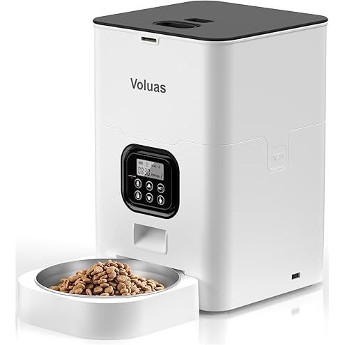 PETLIBRO Automatic Cat Feeder – 3L Programmable Pet Food Dispenser with Airtight Storage, Timed Portion Control, Voice Meal Call & Dual Power Supply, Clog-Free Healthy Feeding for Cats & Small Dogs — image 10
