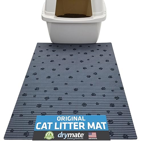 Drymate Cat Litter Box Mat, Litter Trapping Mat, Waterproof, Urine-Proof, Absorbent, Machine Washable, Soft on Paws, Contains Mess, Protects Floors, Kitten Supplies, Charcoal, 30x45 Jumbo XXL — image 10