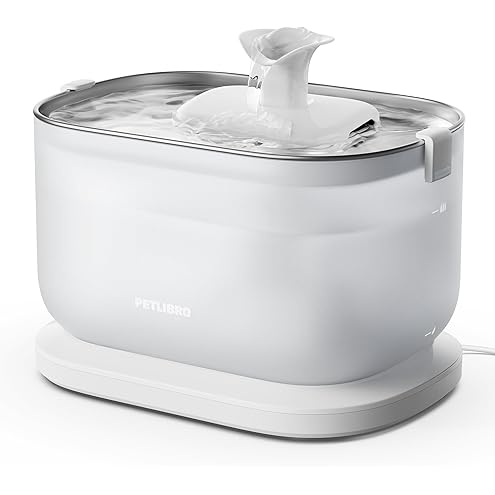 PETLIBRO Stainless Steel Cat Water Fountain, 101oz/3L Pet Water Fountain for Cats Inside, Food-Grade Dog Water Fountain, Automatic Cat Water Dispenser — image 10