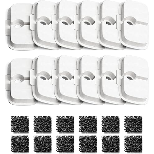 PETLIBRO Replacement Filters for Dockstream Cat Water Fountain PLWF106/PLWF116/PLWF115/PLWF105/PLWF005, 4 Months Set of Replacement Filters for Ultra Quiet Cat Fountain, 8 Count for Pet Water Fountain — image 11