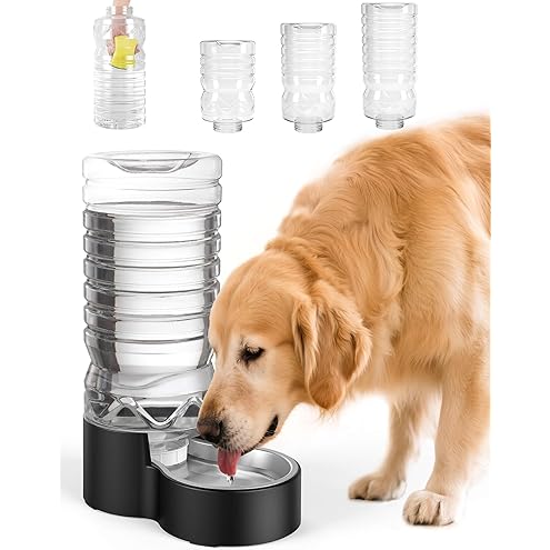 Petmate Pet Cafe Cat and Dog Water Dispenser - Water Bowl for Cats and Dogs, USA Made, 3 GAL, Pearl Tan — image 11