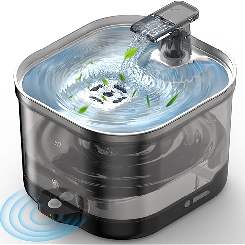 Wireless Cat Water Fountain Cordless: Battery Operated Cat Fountain - 108oz/3.2L Automatic Pet Water Dispenser Rechargeable Drinking Fountains for Cats Indoor with Motion Sensor Multiple Cats and Dogs — image 12
