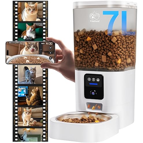 PETLIBRO Automatic Cat Feeder, 5G WiFi Automatic Dog Food Dispenser with Freshness Preservation, 5L Timed Pet Feeder with Low Food Sensor, Up to 10 Meals Per Day, Granary Black — image 12