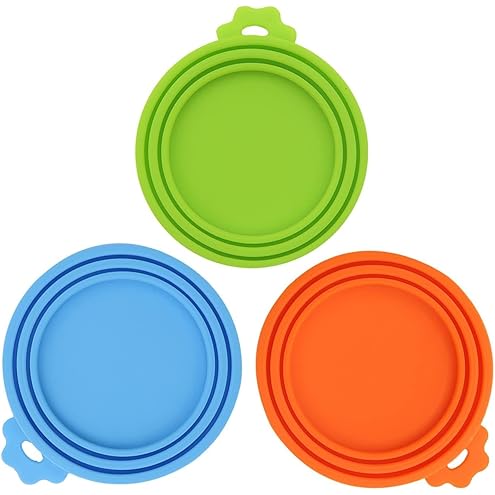 4 Pack Pet Food Can Cover Silicone Can Lids for Dog and Cat Food(Universal Size, One fit 3 Standard Size Food Cans) — image 13