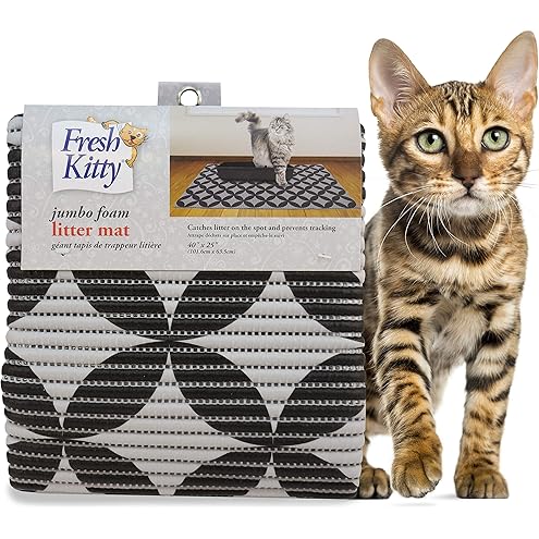 Drymate Cat Litter Box Mat, Litter Trapping Mat, Waterproof, Urine-Proof, Absorbent, Machine Washable, Soft on Paws, Contains Mess, Protects Floors, Kitten Supplies, Gray, 20x28 — image 13