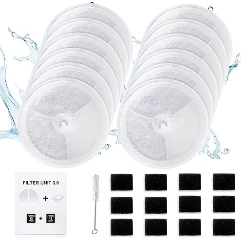 PETKIT Upgraded Filter Units 3.0 for PETKIT Pet Water Fountains Eversweet 2S/3/3 Pro,Eversweet Solo/Solo2/Solo SE & CYBERTAIL, Replacement Filters (5 pcs) — image 13