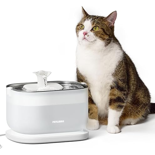 PETLIBRO Stainless Steel Cat Water Fountain, 101oz/3L Pet Water Fountain for Cats Inside, Food-Grade Dog Water Fountain, Automatic Cat Water Dispenser — image 13