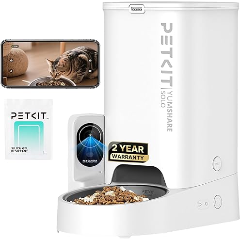 PETLIBRO Automatic Cat Feeder, 5G WiFi Automatic Dog Food Dispenser with Freshness Preservation, 5L Timed Pet Feeder with Low Food Sensor, Up to 10 Meals Per Day, Granary Black — image 13