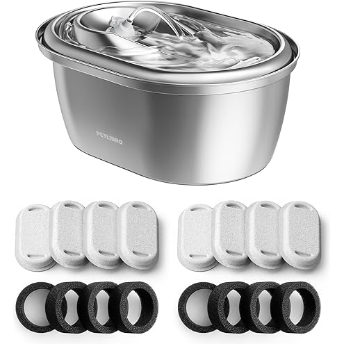 PETLIBRO Stainless Steel Cat Water Fountain, 101oz/3L Pet Water Fountain for Cats Inside, Food-Grade Dog Water Fountain, Automatic Cat Water Dispenser — image 14
