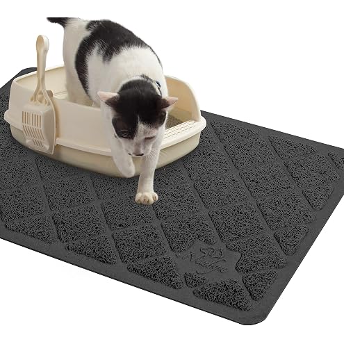 BOOMIBOO Cat Litter Mat Litter Box Mat，Litter Trapping Mat Premium Durable PVC Pad, 23 x 14 Inches, Easy to Clean，Non-Slip，Urine Waterproof — image 15